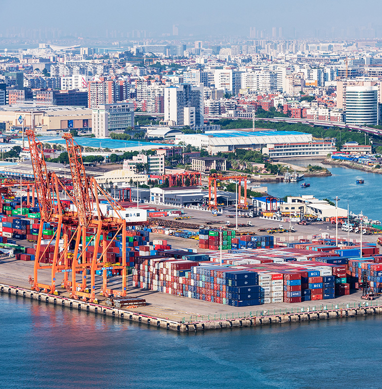 Application of Port and Wharf Cranes